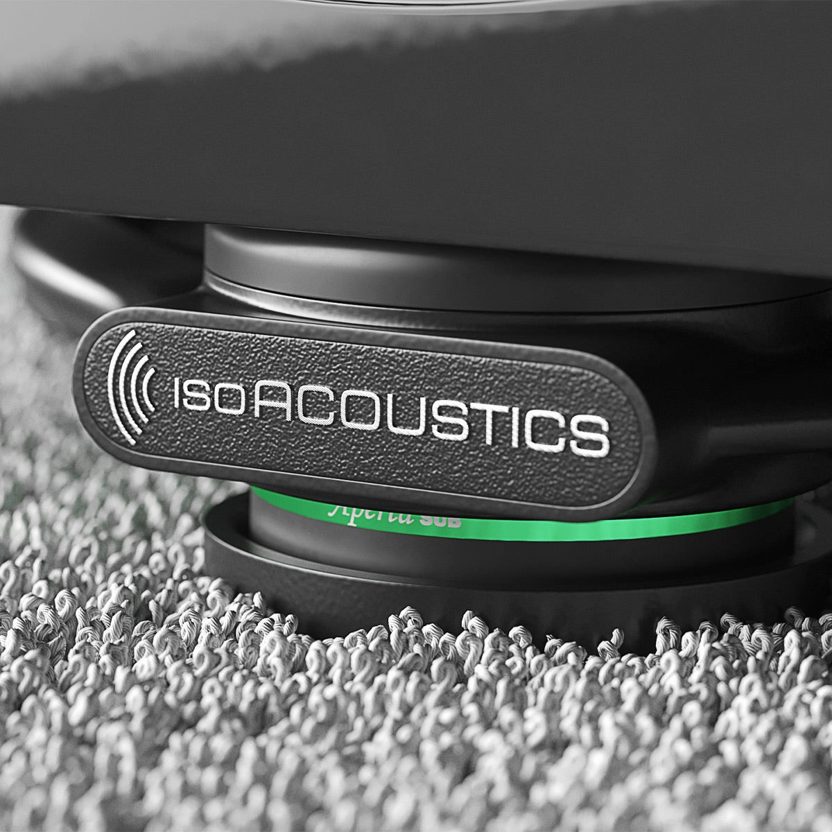 IsoAcoustics Aperta Sub Subwoofer Isolation Stand - Each (Black)