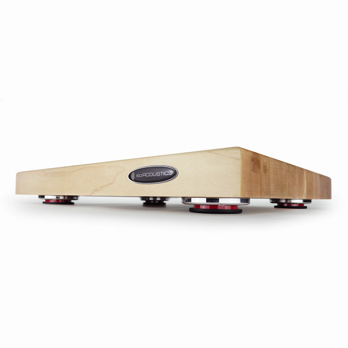 IsoAcoustics Delos 18" x 15" Turntable Isolation Platform (Maple)