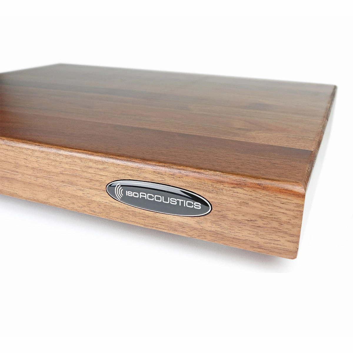 IsoAcoustics Delos 18" x 15" Turntable Isolation Platform (Walnut)