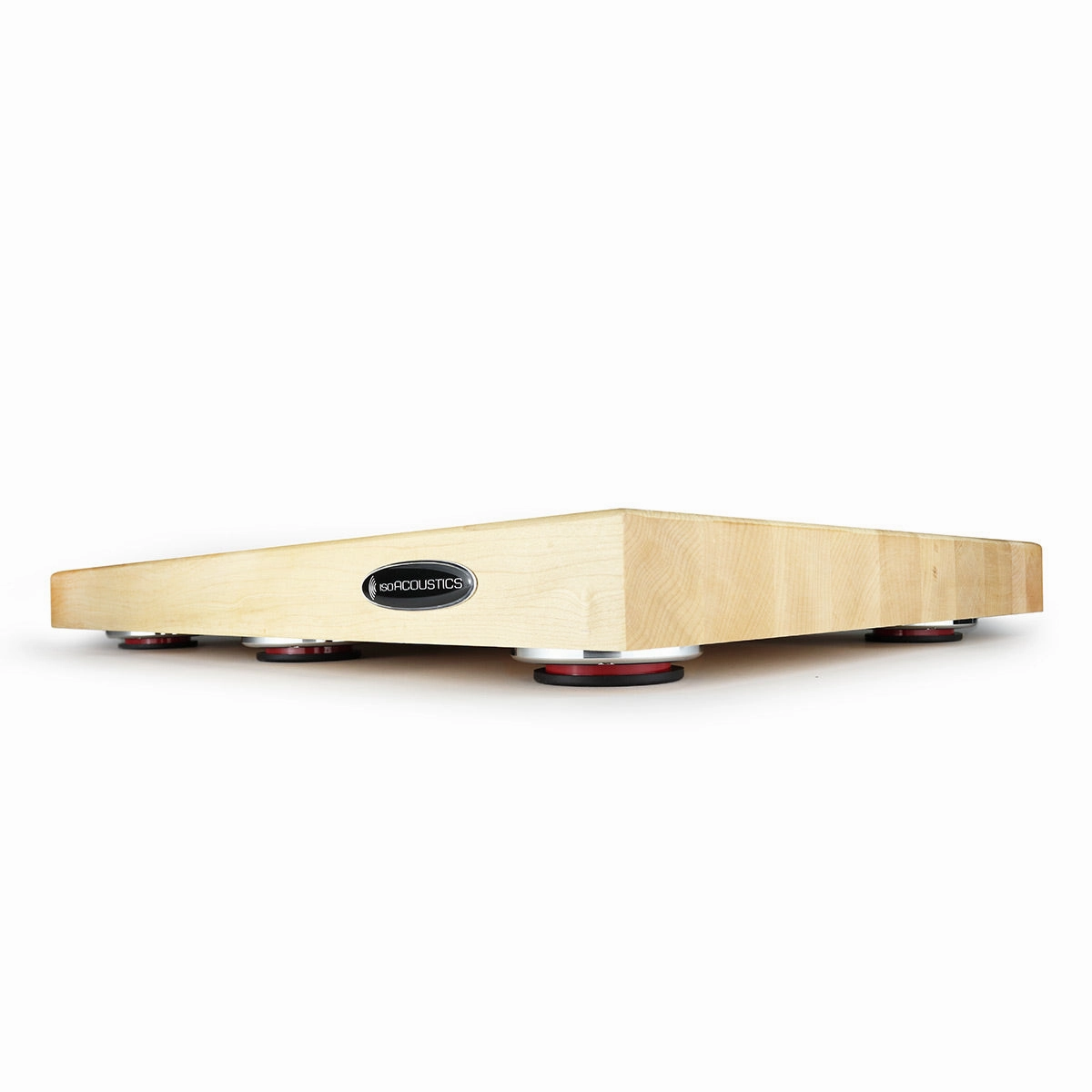IsoAcoustics Delos 22" x 16" Turntable Isolation Platform (Maple)