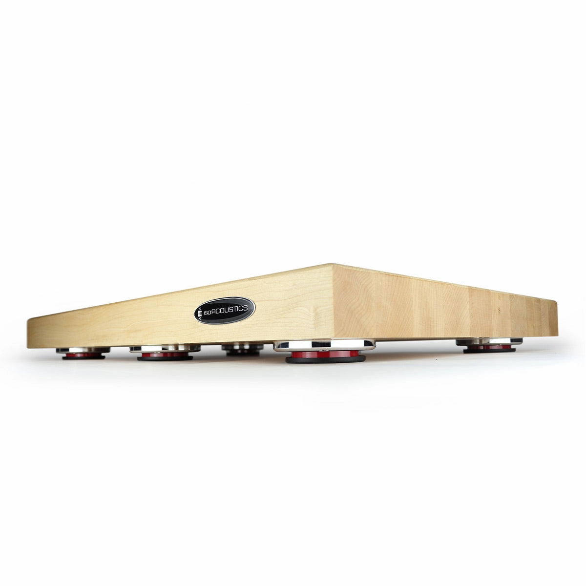 IsoAcoustics Delos 22" x 16" Turntable Isolation Platform (Maple)
