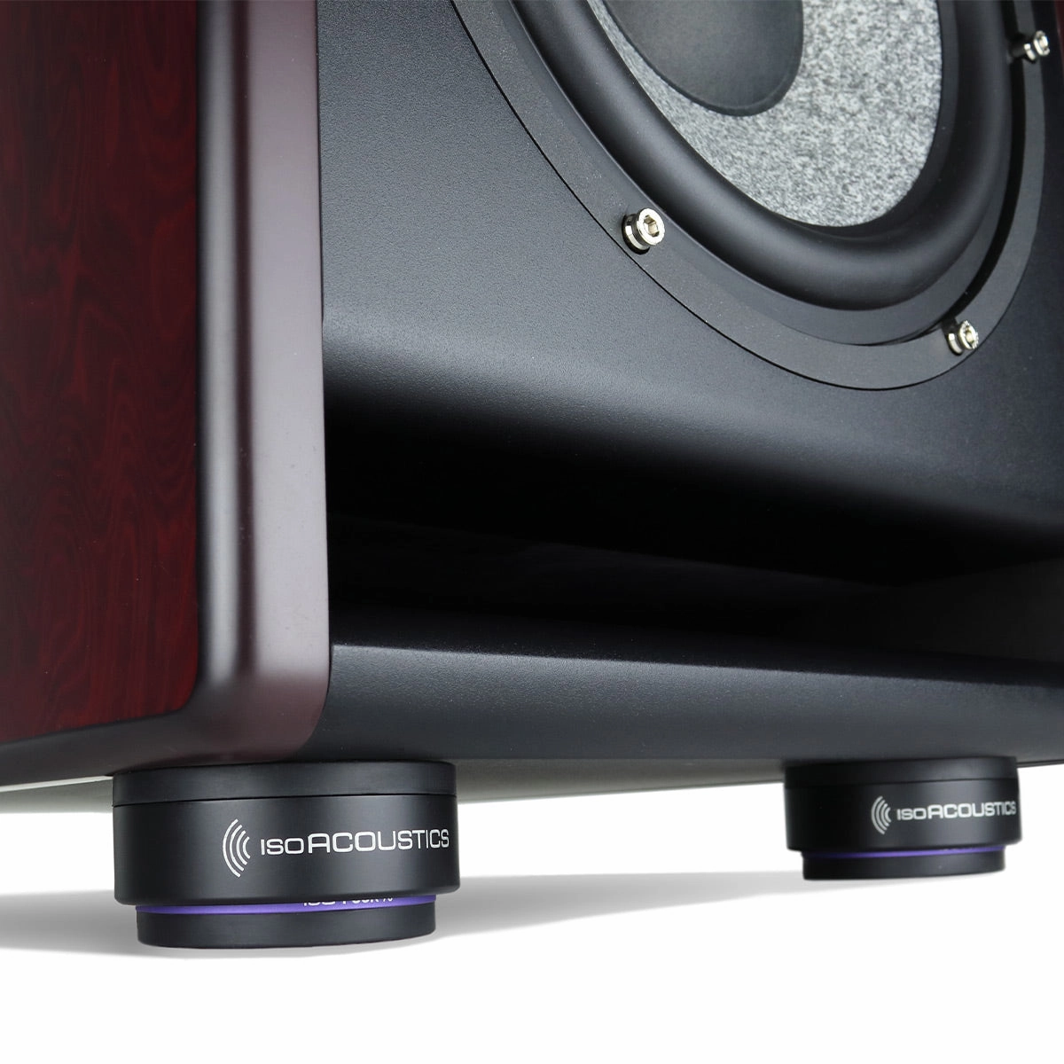 IsoAcoustics ISO-PUCK 76 Isolator Feet for Large Studio Monitors and Speakers - Pair