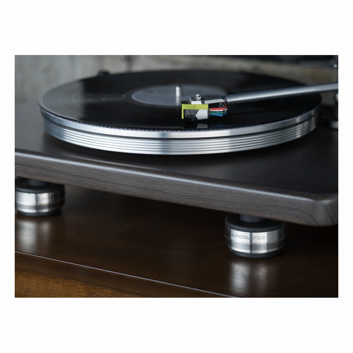 IsoAcoustics OREA Graphite Vibration Isolator for Audio Components and Turntables - Each