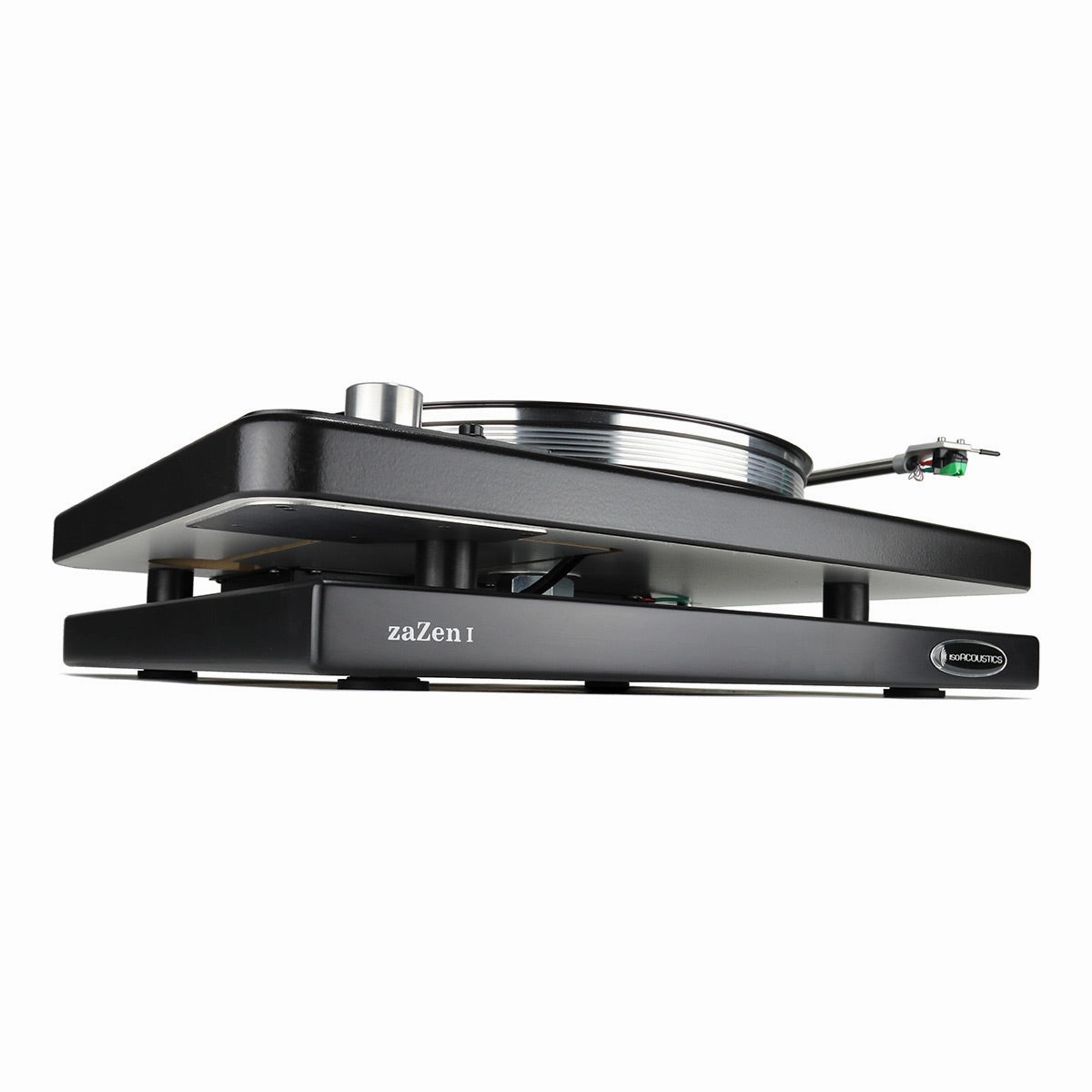 IsoAcoustics zaZen I Stable Isolation Platform for Turntables to Reduce Vibration & Skipping (Max 25 lbs)