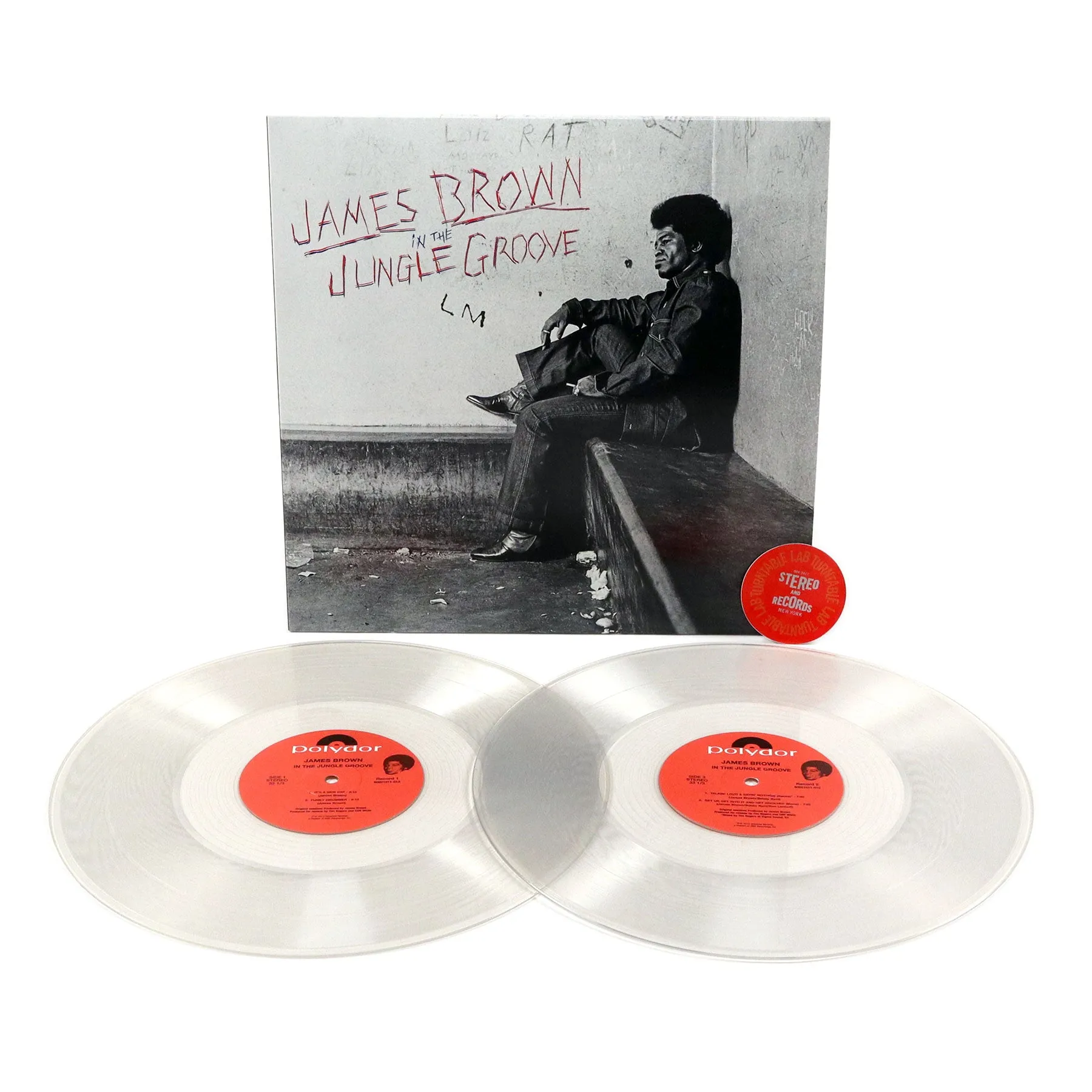 James Brown: In The Jungle Groove (Clear Colored VInyl) Vinyl 2LP