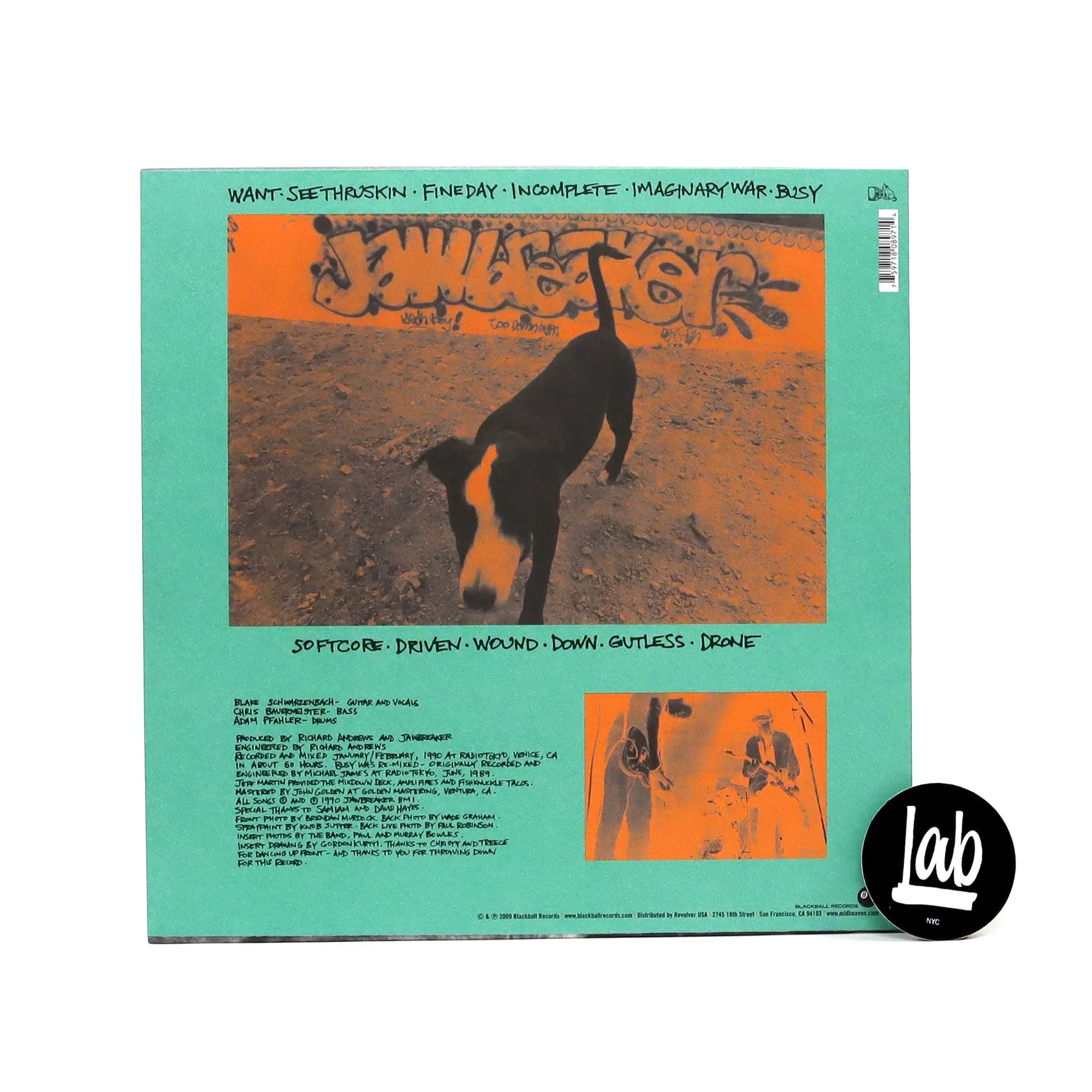Jawbreaker: Unfun Vinyl LP