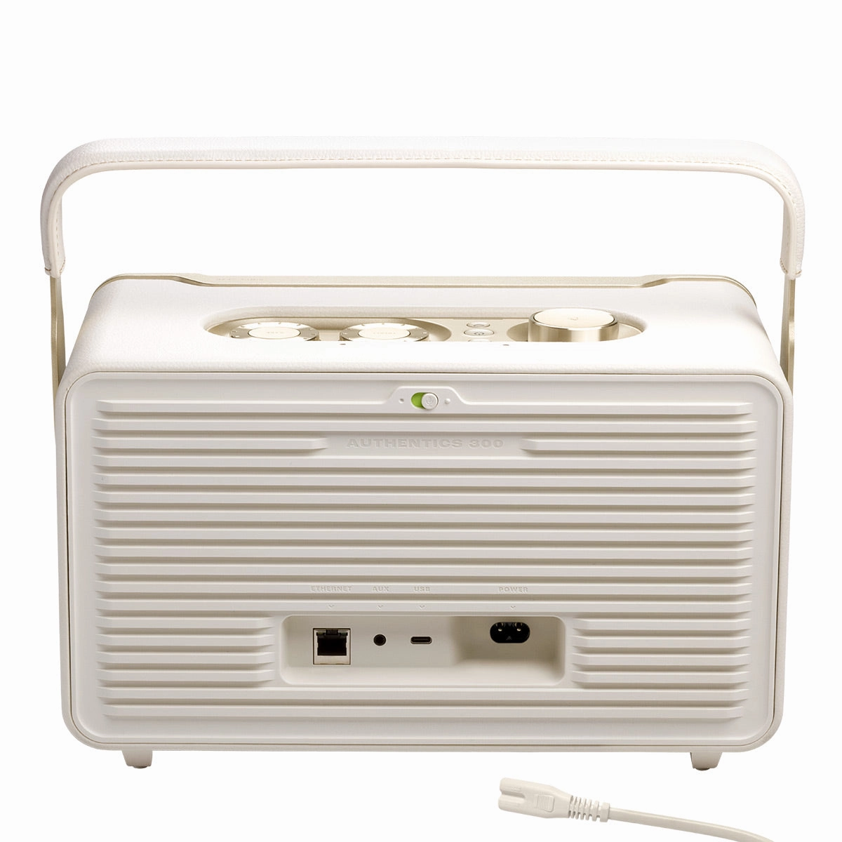 JBL Authentics 300 Portable Wireless Bluetooth Speaker (White)