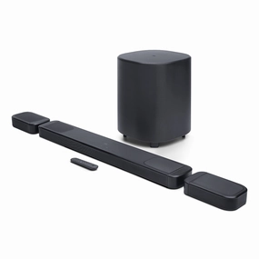 JBL Bar 1000 MK2 7.1.4 Channel Soundbar System with Detachable Surround Speakers and AudioQuest Sky 3m HDMI Cable