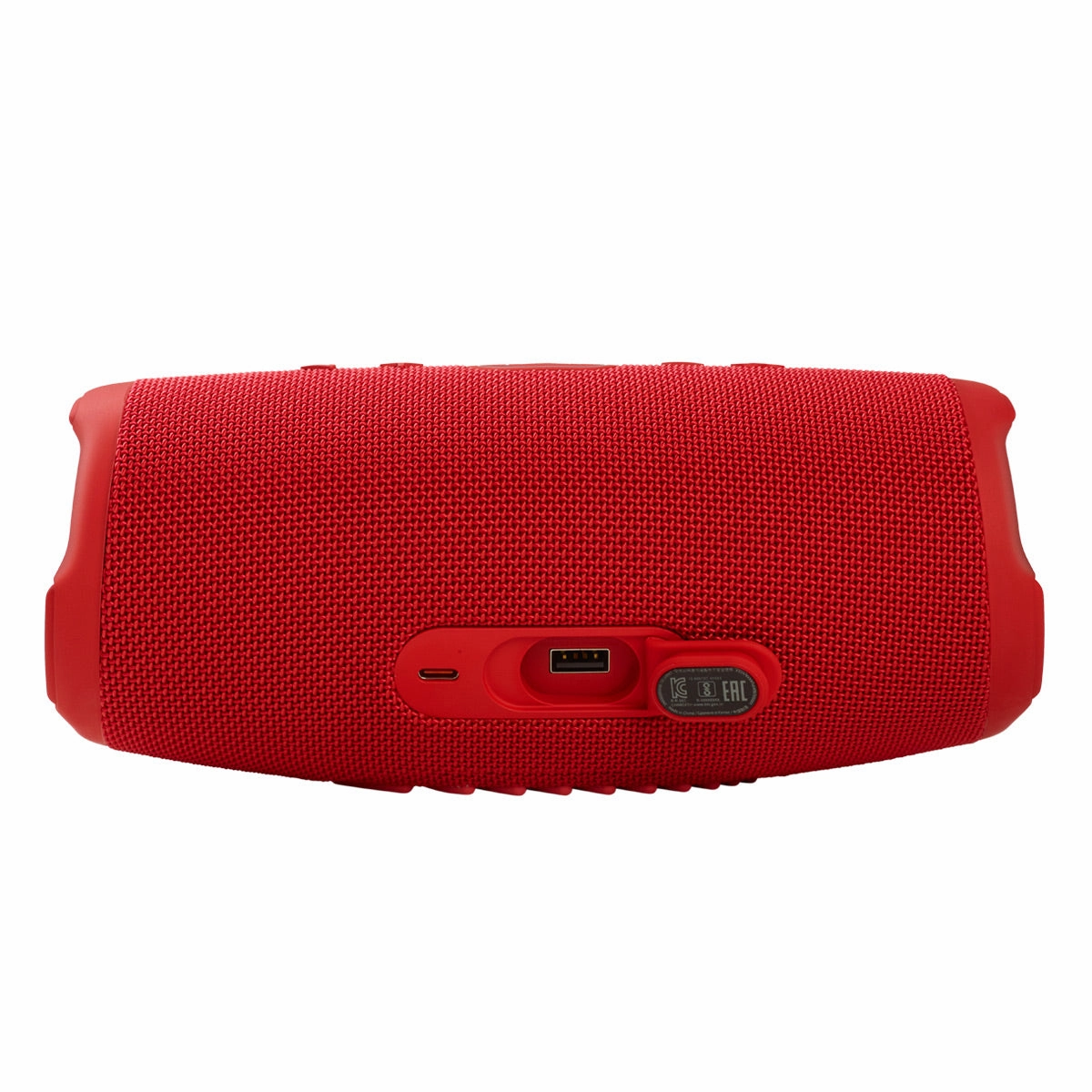 JBL Charge 5 Portable Waterproof Bluetooth Speaker with Powerbank - Pair (Black/Red)