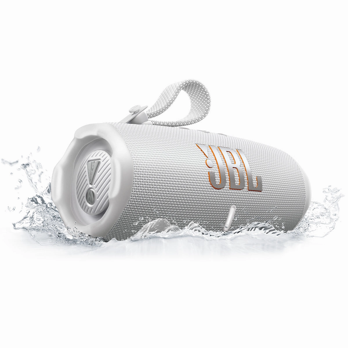 JBL Charge 6 Portable Bluetooth Speaker (White)