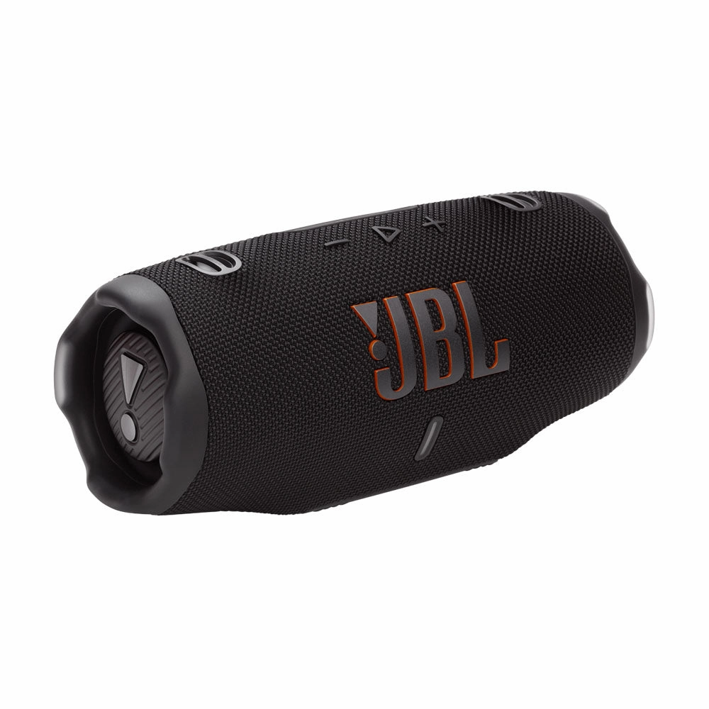 JBL CHARGE 6 Waterproof Portable Speaker Bundle with gSport Carbon Fiber Case (Black)