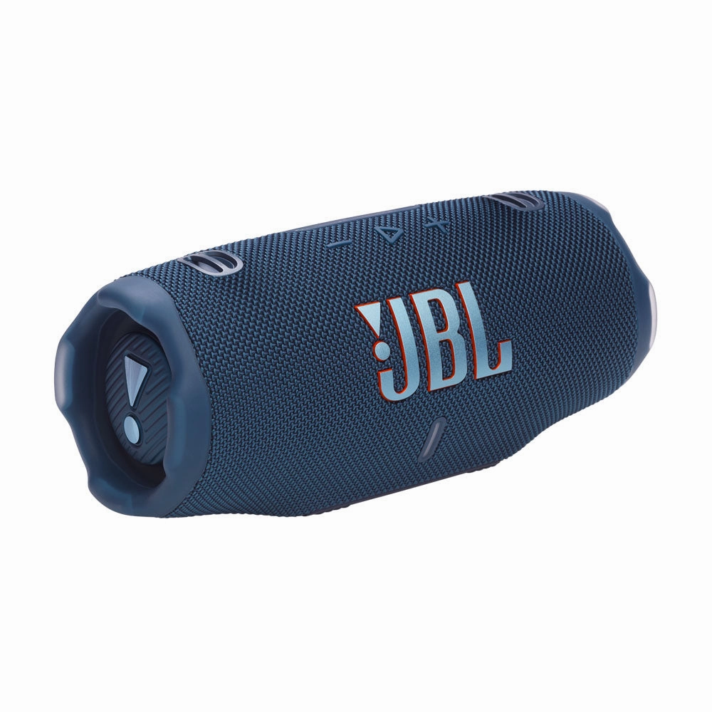 JBL CHARGE 6 Waterproof Portable Speaker Bundle with gSport Carbon Fiber Case (Blue)