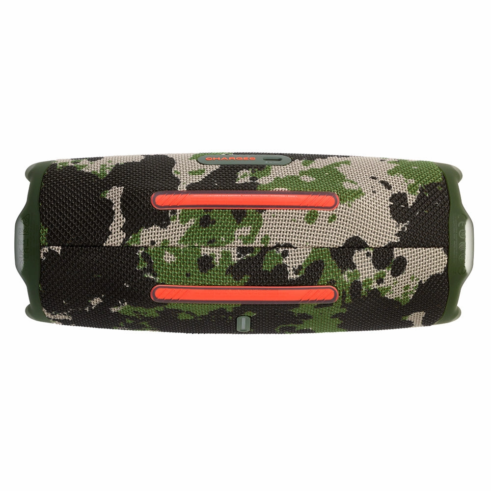 JBL CHARGE 6 Waterproof Portable Speaker Bundle with gSport Carbon Fiber Case (Camo)
