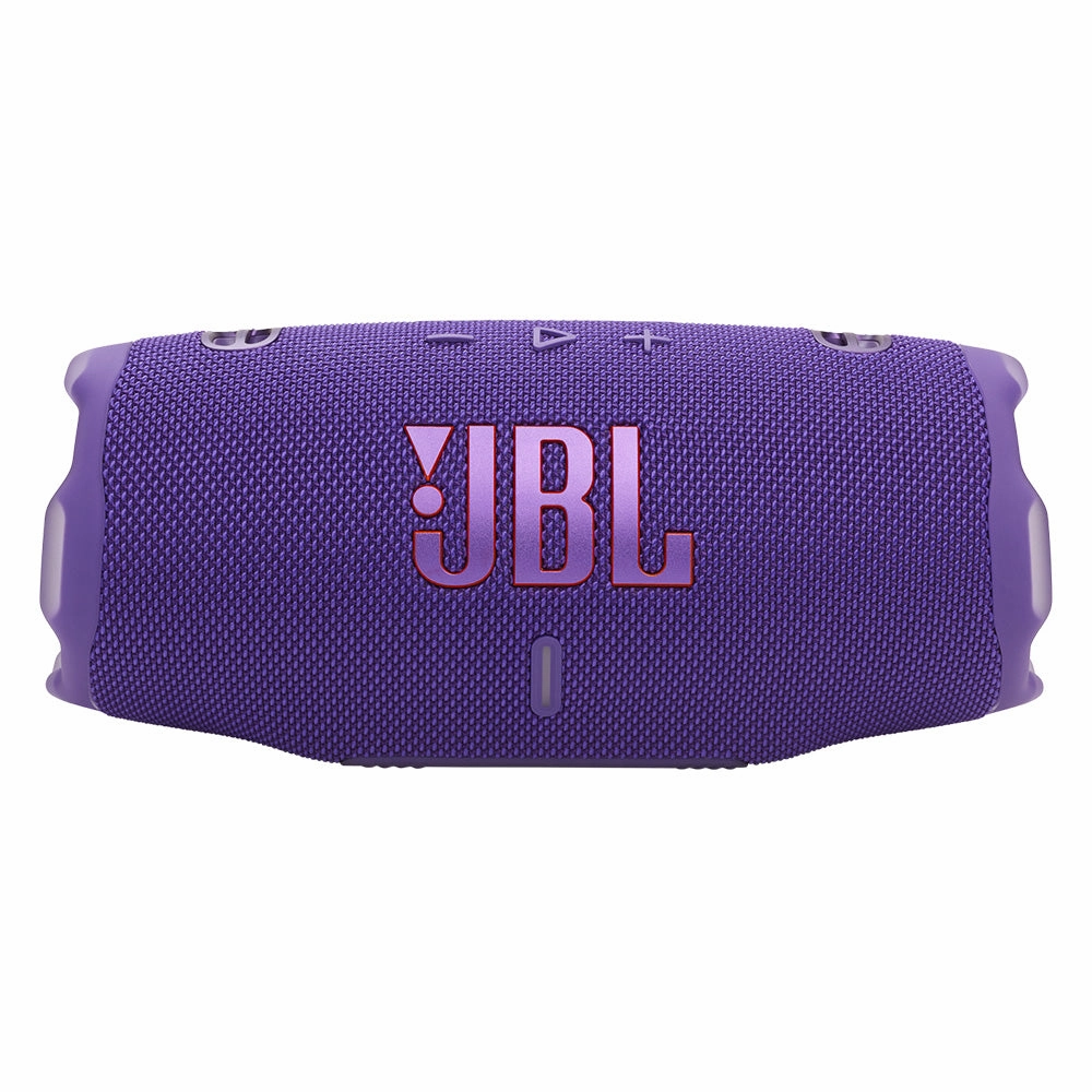 JBL CHARGE 6 Waterproof Portable Speaker Bundle with gSport Carbon Fiber Case (Purple)