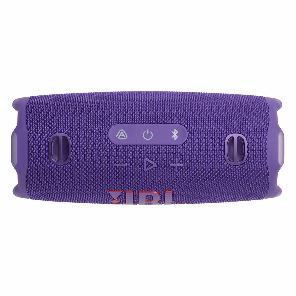 JBL CHARGE 6 Waterproof Portable Speaker Bundle with gSport Carbon Fiber Case (Purple)