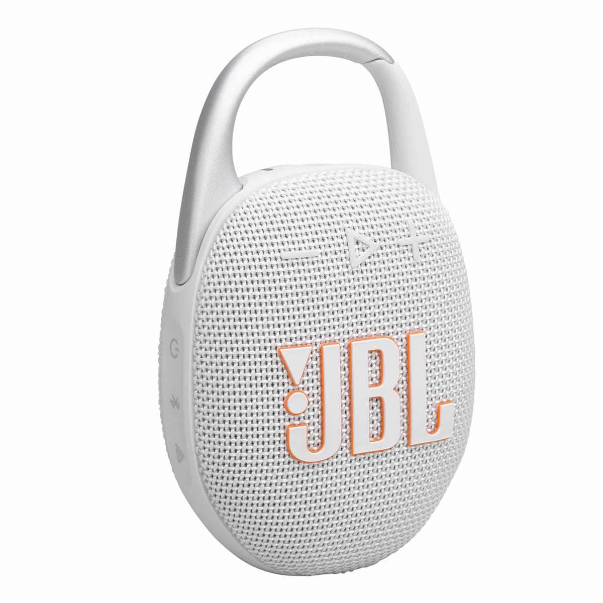 JBL Clip 5 Portable Waterproof Bluetooth Speaker (White)