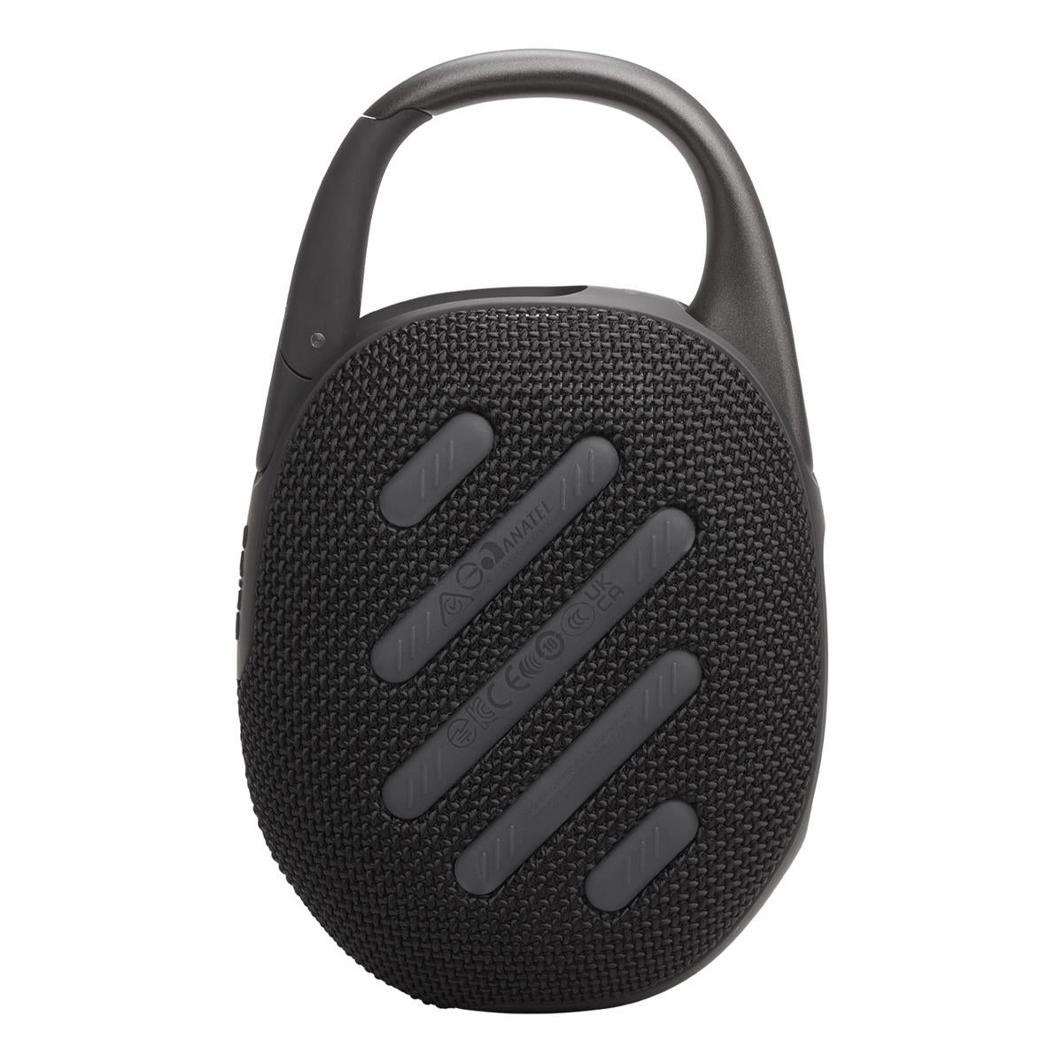 JBL Clip 5 Ultra Portable Bluetooth Speaker with gSport Carbon Fiber Case (Black)