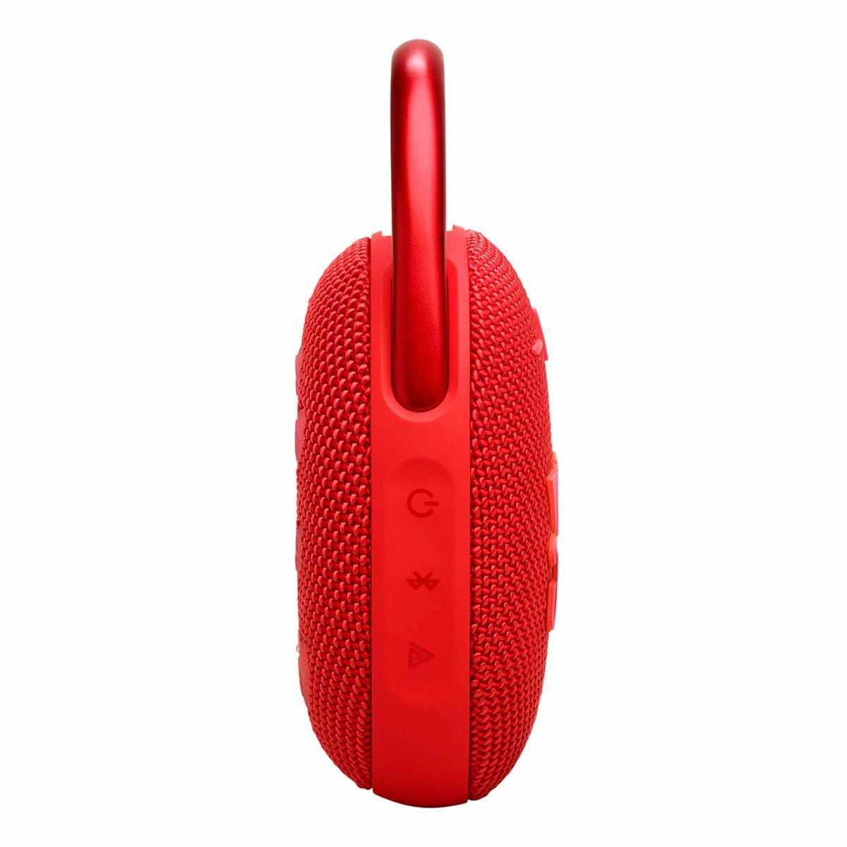 JBL Clip 5 Ultra Portable Bluetooth Speaker with gSport Carbon Fiber Case (Red)