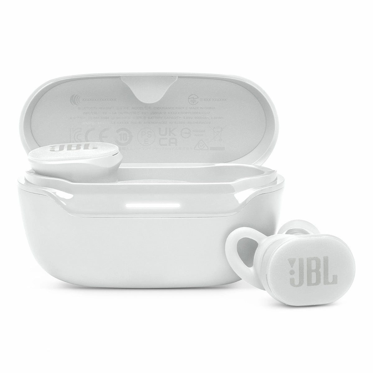 JBL Endurance Race 2 Noise Cancelling True Wirelss Sport Headphones (White)