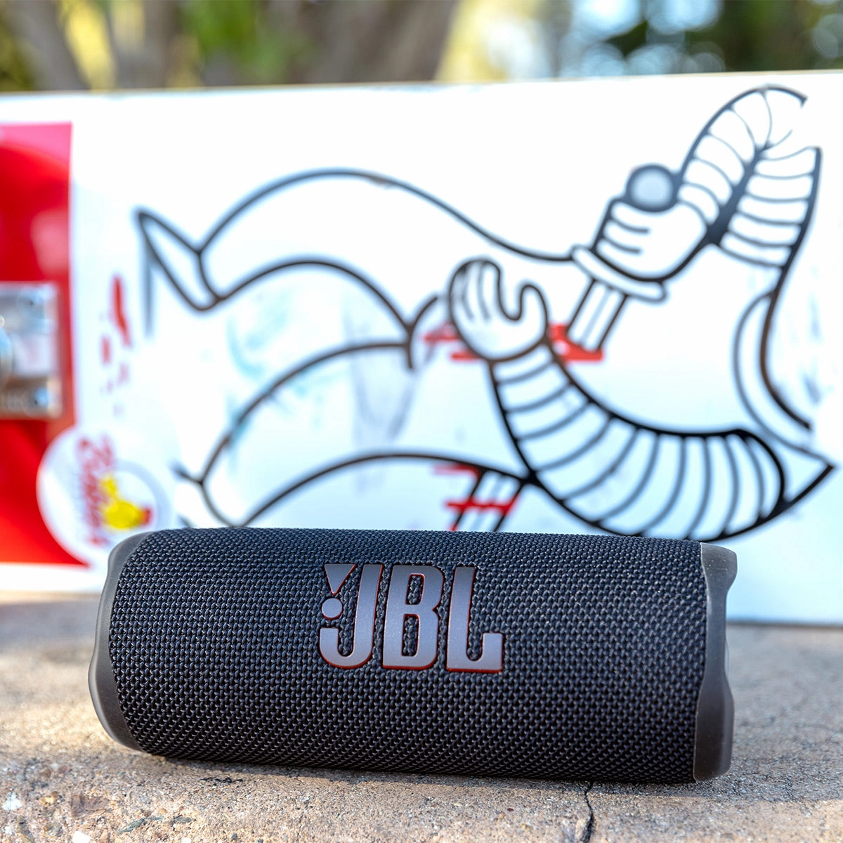 JBL Flip 6 Waterproof Portable Bluetooth Speaker - Pair (Black)