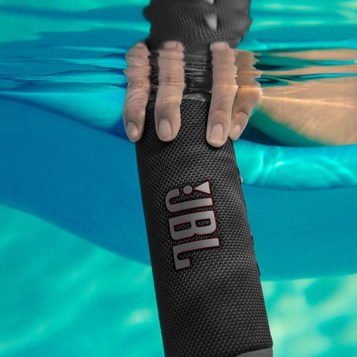 JBL Flip 6 Waterproof Portable Speaker with gSport Silicone Sleeve (Black)