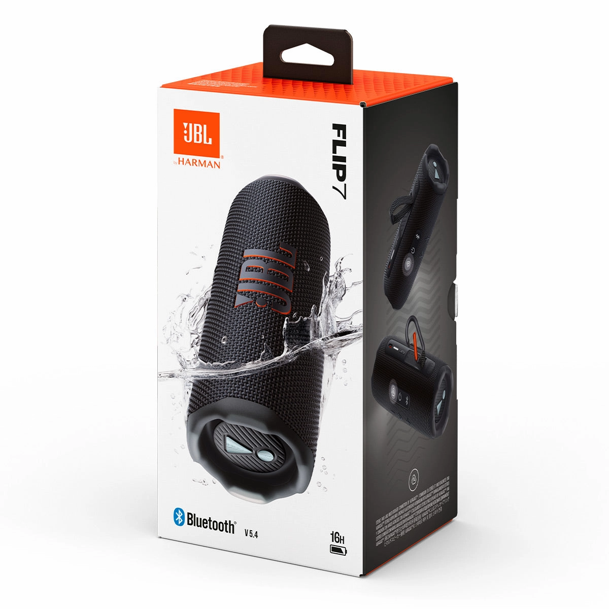 JBL Flip 7 Portable Bluetooth Speaker (Black)