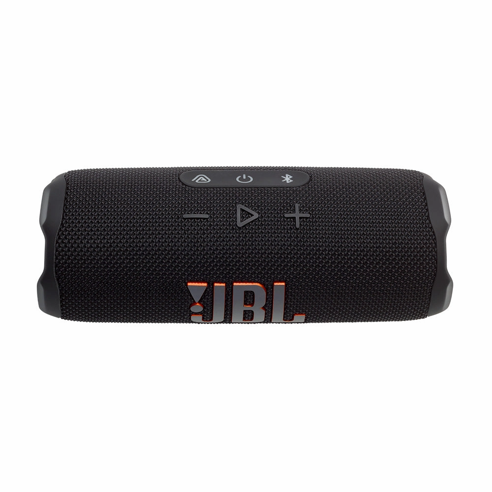 JBL FLIP 7 Waterproof Portable Speaker Bundle with gSport Carbon Fiber Case (Black)
