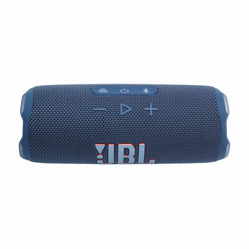 JBL FLIP 7 Waterproof Portable Speaker Bundle with gSport Carbon Fiber Case (Blue)