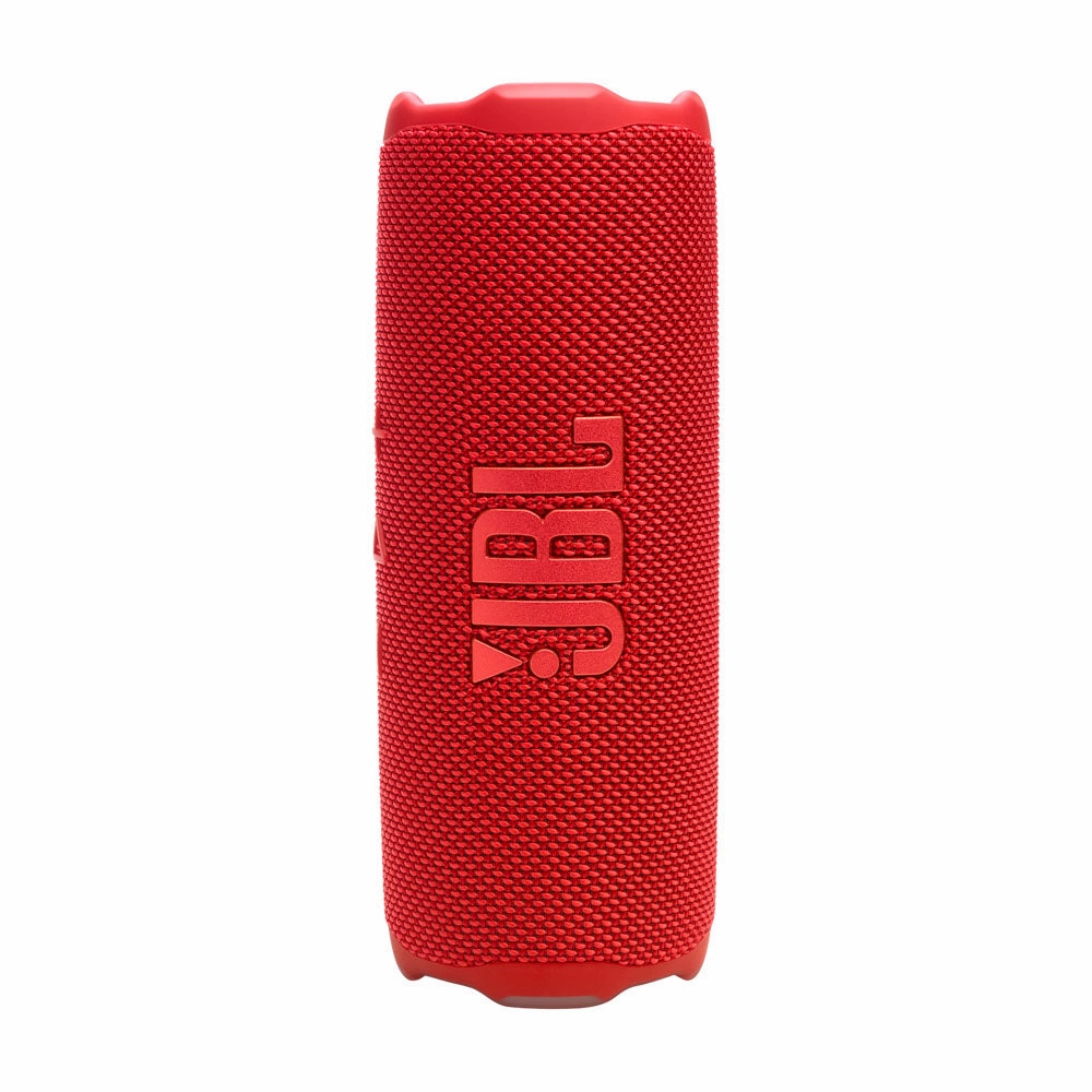 JBL FLIP 7 Waterproof Portable Speaker Bundle with gSport Carbon Fiber Case (Red)