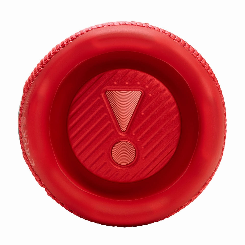JBL FLIP 7 Waterproof Portable Speaker Bundle with gSport Carbon Fiber Case (Red)