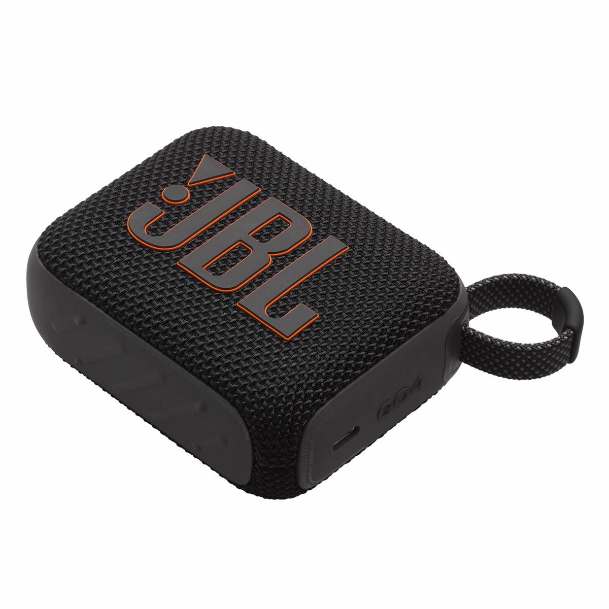 JBL Go 4 Portable Waterproof Bluetooth Speaker (Black)