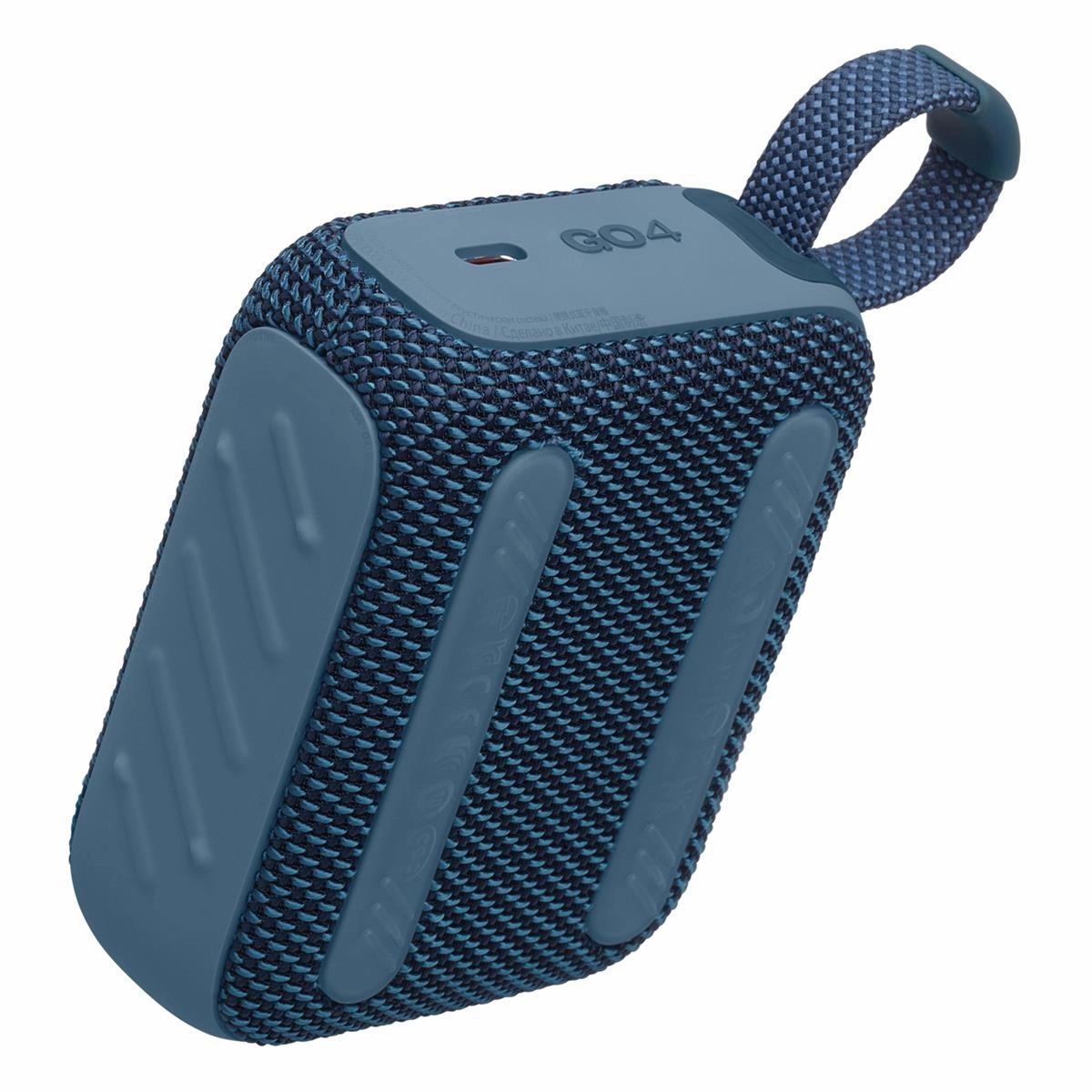 JBL Go 4 Portable Waterproof Bluetooth Speaker (Blue)