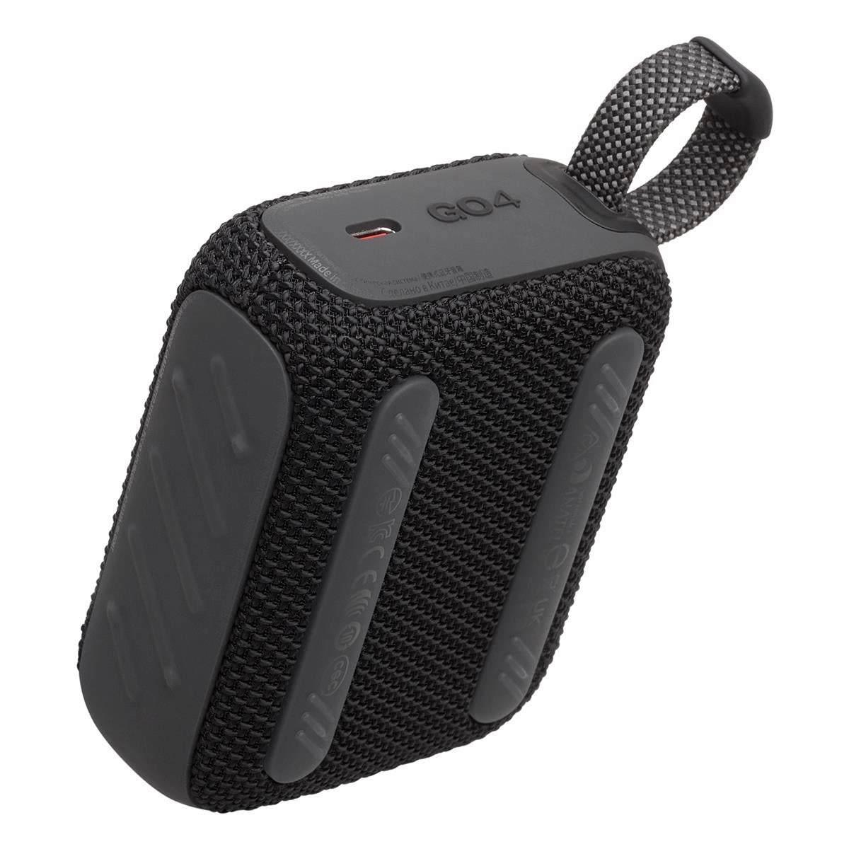 JBL Go 4 Ultra Portable Bluetooth Speaker Bundle with gSport Case (Black)