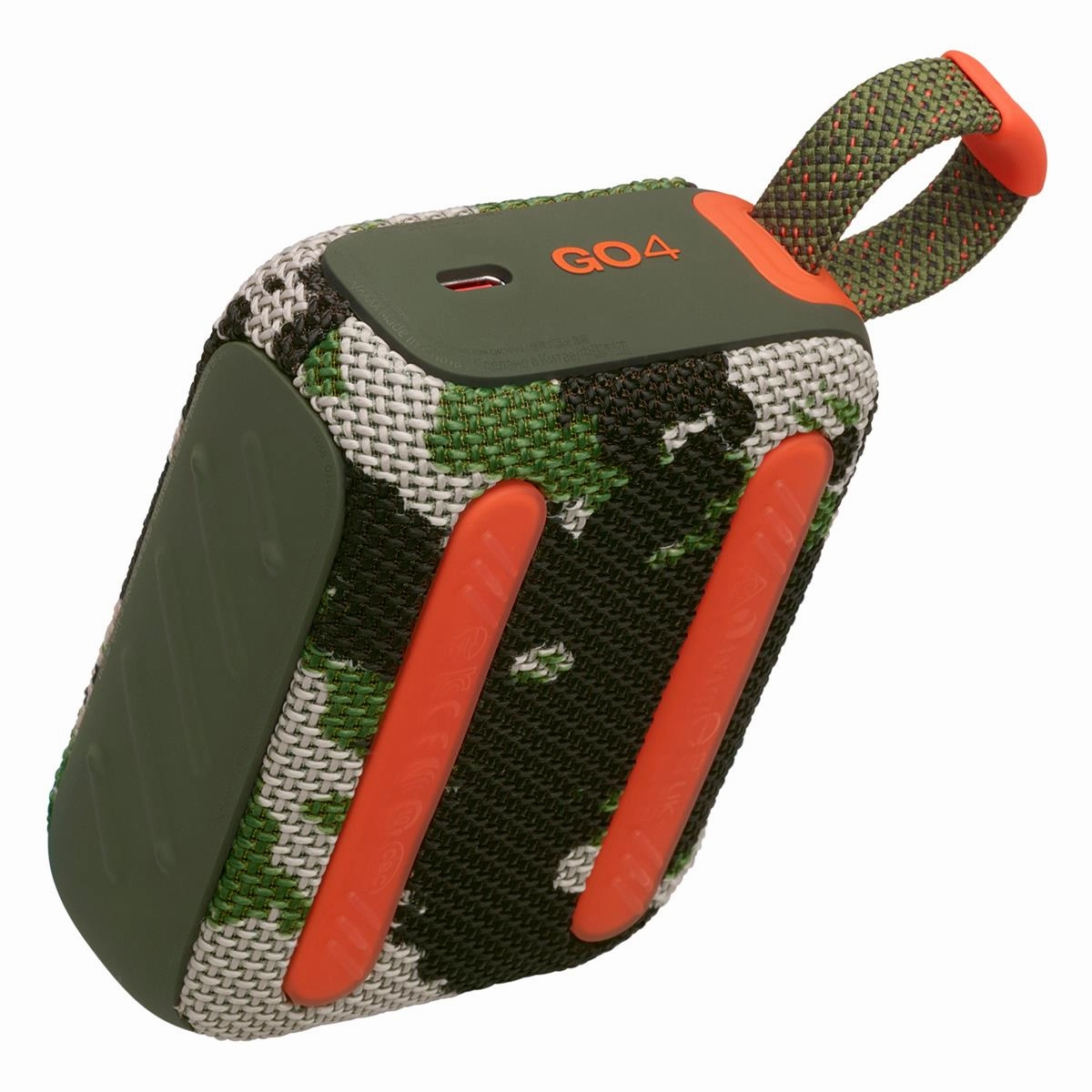 JBL Go 4 Ultra Portable Bluetooth Speaker Bundle with gSport Silicone Sleeve (Camo)