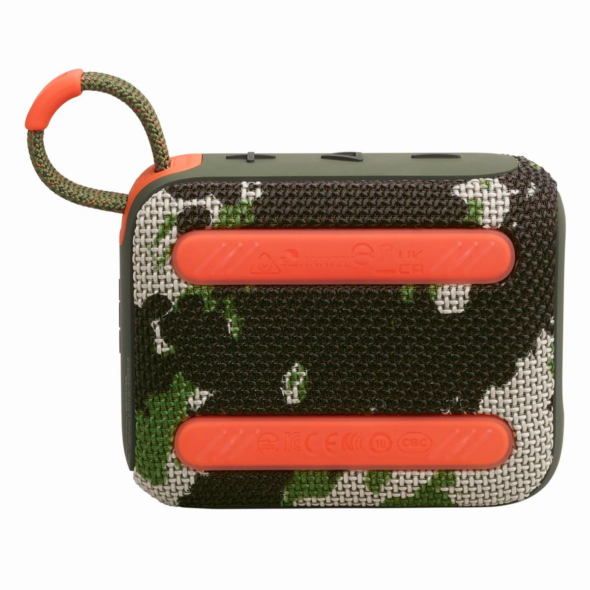 JBL Go 4 Ultra Portable Bluetooth Speaker Bundle with gSport Silicone Sleeve (Camo)