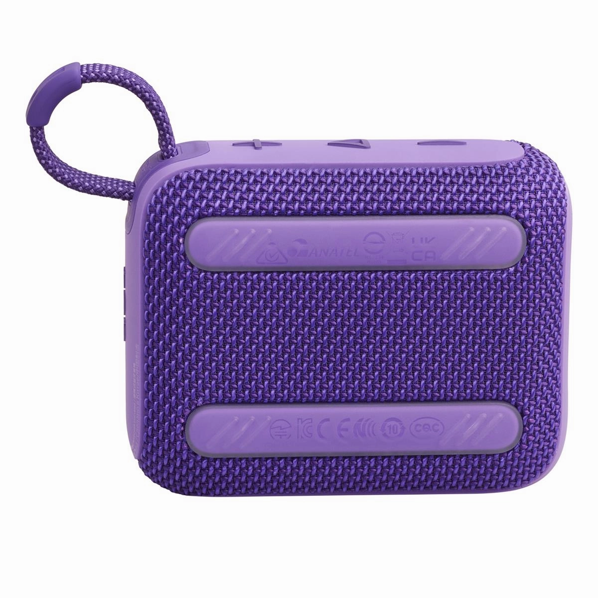 JBL Go 4 Ultra Portable Bluetooth Speaker Bundle with gSport Silicone Sleeve (Purple)