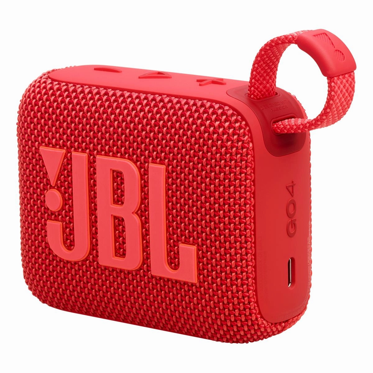 JBL Go 4 Ultra Portable Bluetooth Speaker Bundle with gSport Silicone Sleeve (Red)