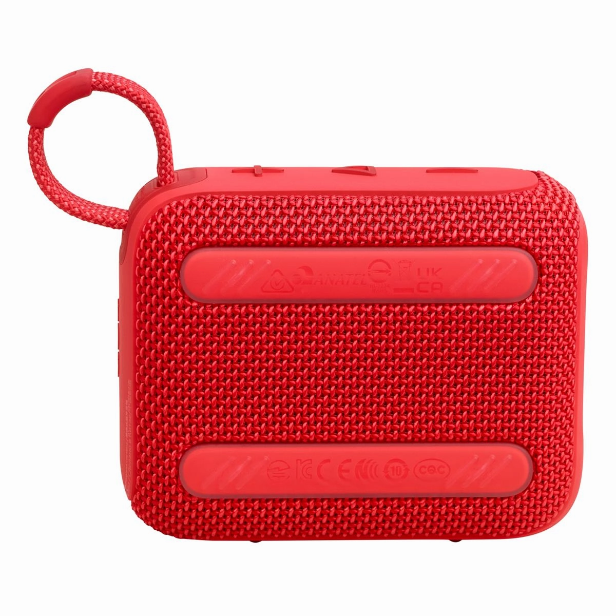 JBL Go 4 Ultra Portable Bluetooth Speaker Bundle with gSport Silicone Sleeve (Red)