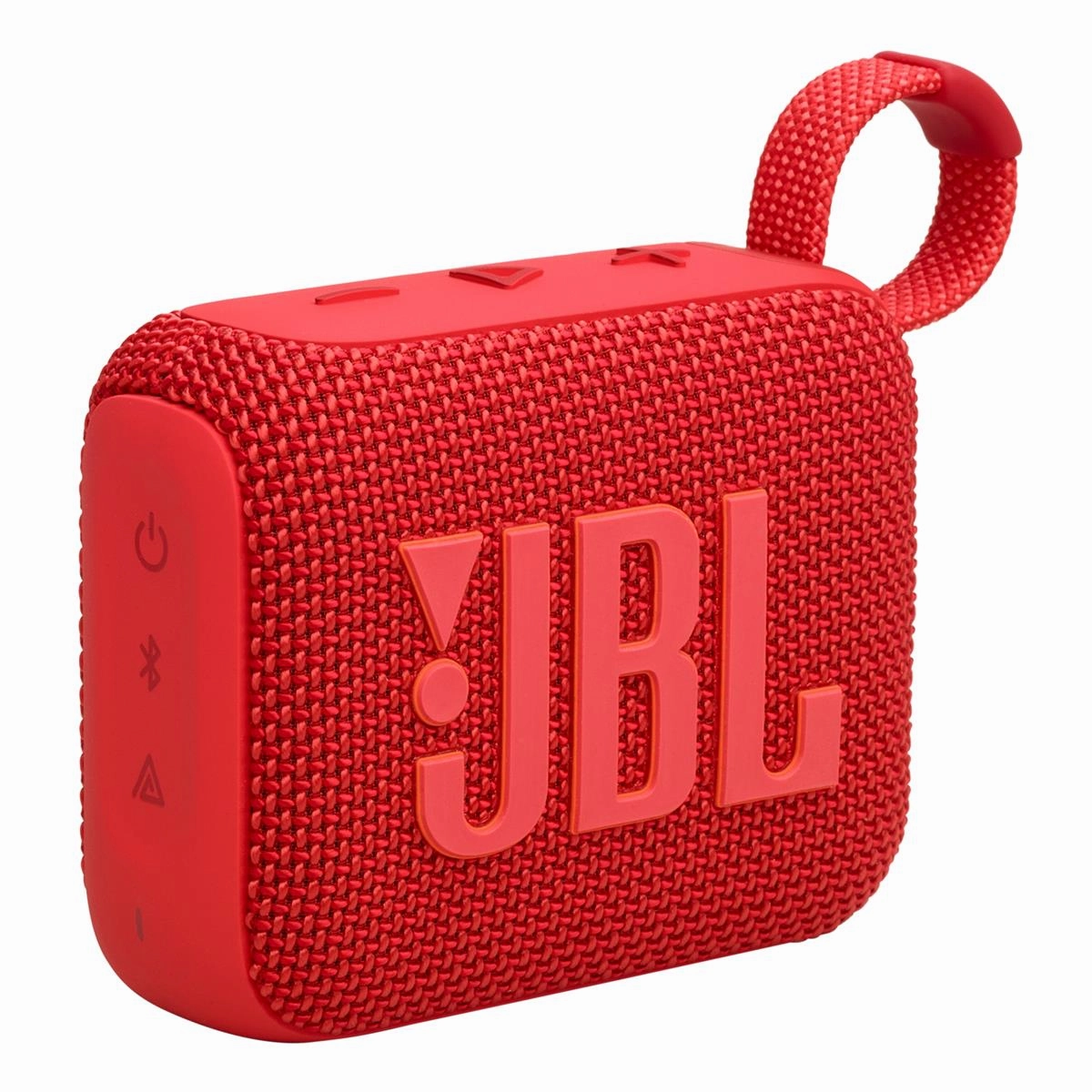 JBL Go 4 Ultra Portable Bluetooth Speaker Bundle with gSport Silicone Sleeve (Red)