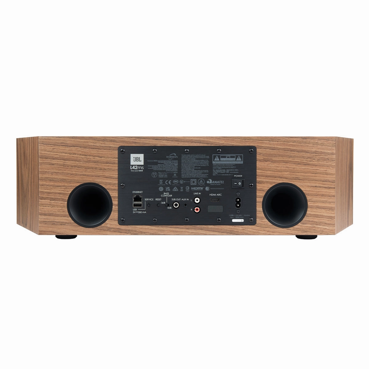 JBL L42ms Integrated Music System (Walnut)