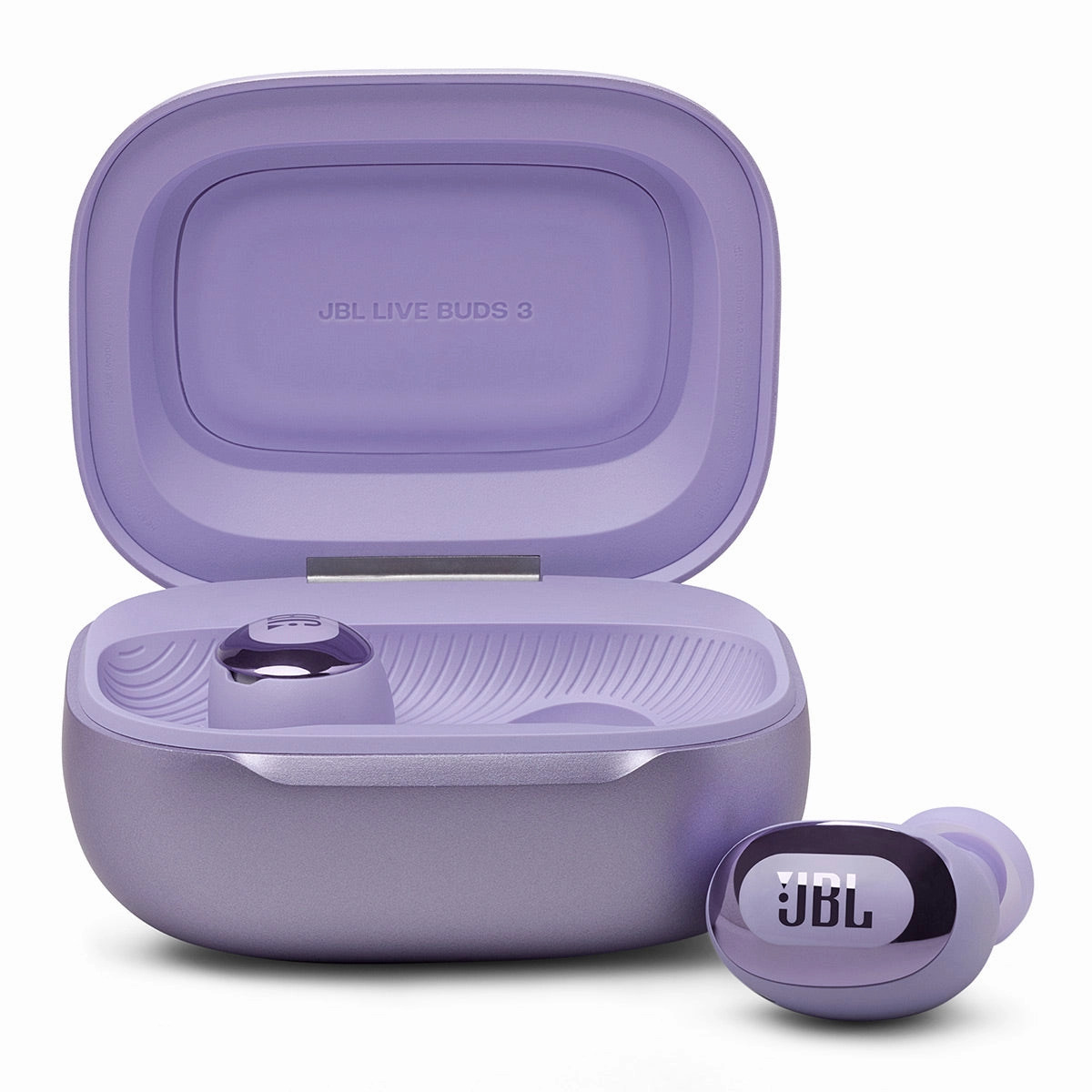 JBL Live Buds 3 Noise-Cancelling Earbuds with Smart Case (Purple)