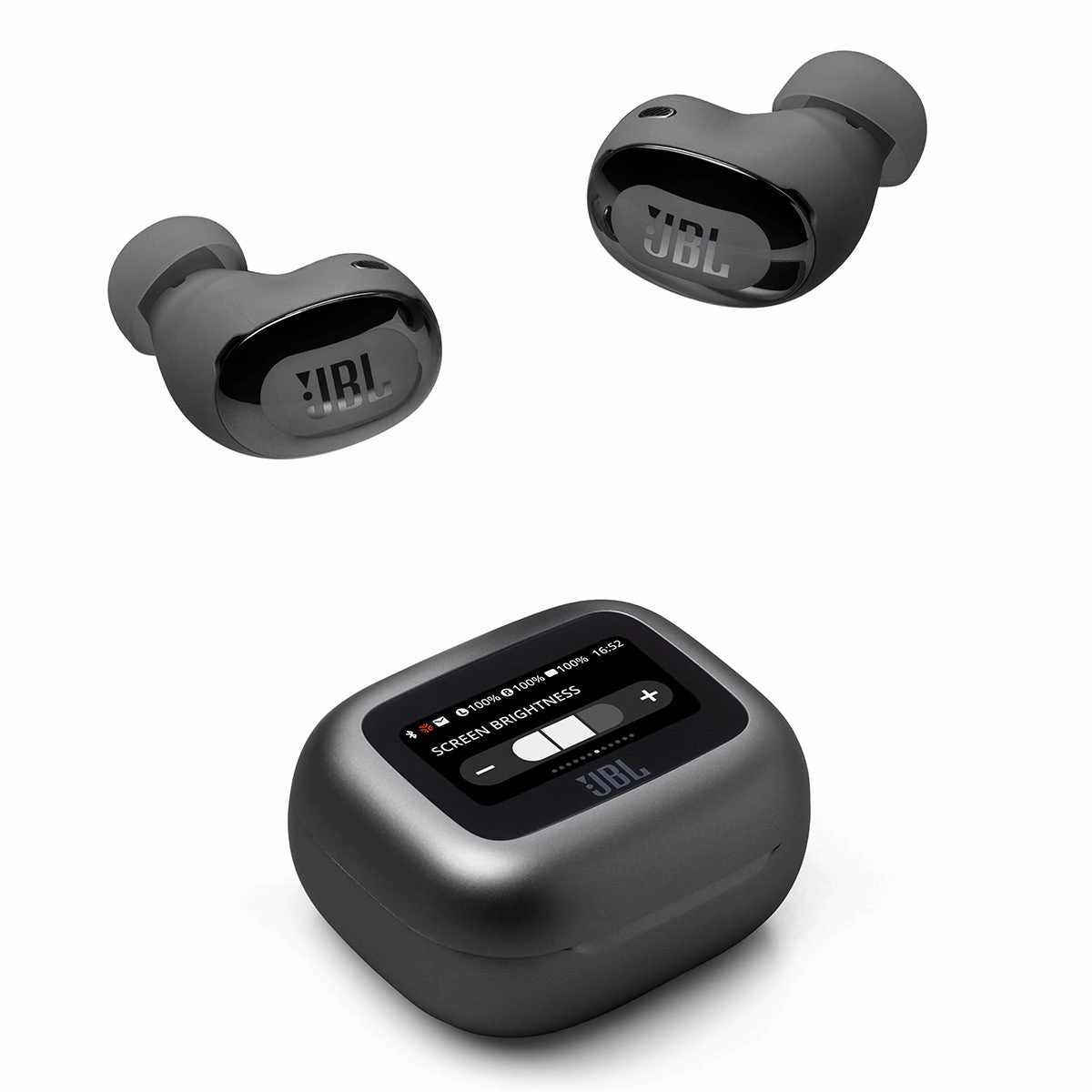 JBL Live Buds 3 True Wireless Noise Cancelling Earbud Bundle with gSport Case (Black)