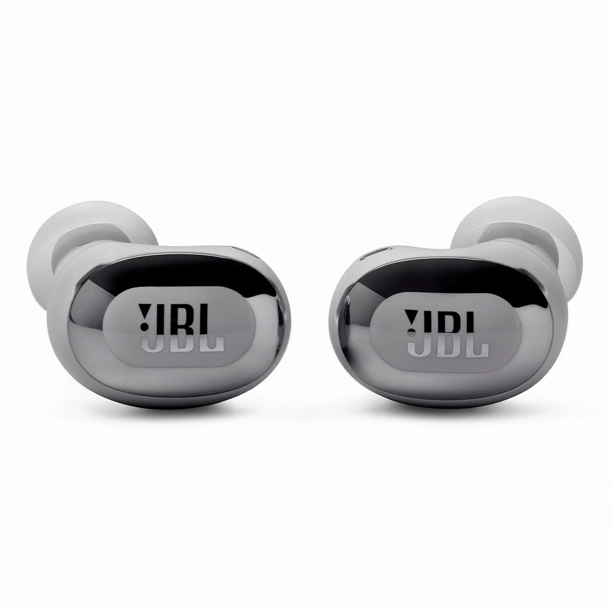 JBL Live Buds 3 True Wireless Noise Cancelling Earbud Bundle with gSport Case (Silver)