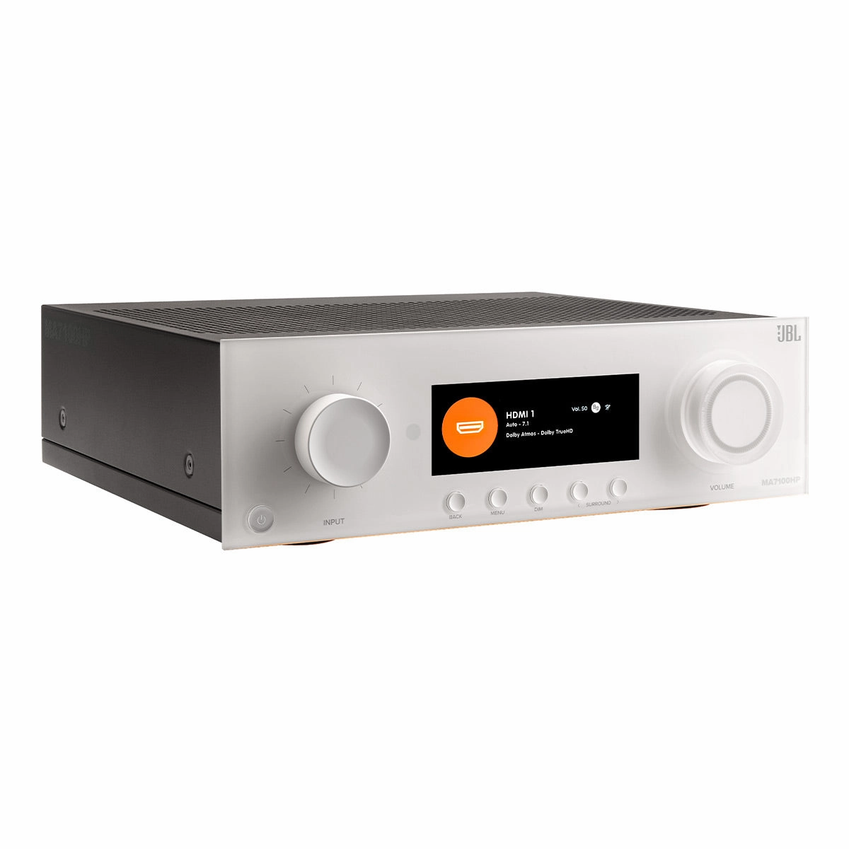 JBL MA7100HP 7.2-Channel 8K AV Receiver (White)
