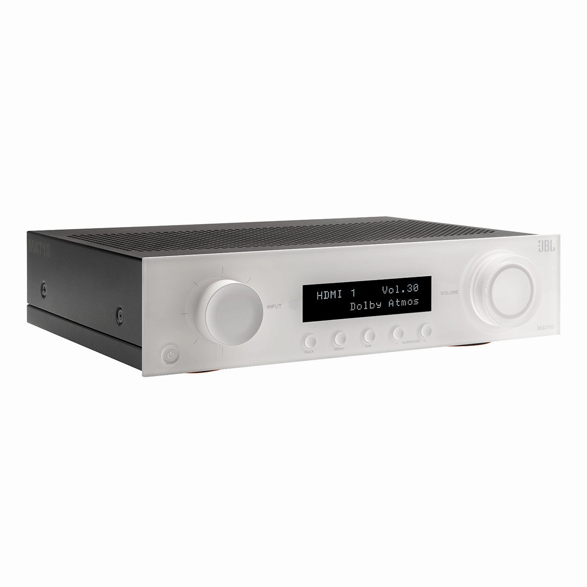 JBL MA710 7.2-Channel 8K AV Receiver (White)