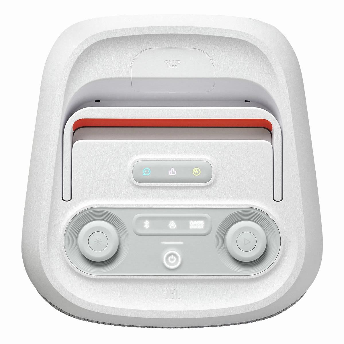 JBL PartyBox Club 120 Portable Party Speaker (White)