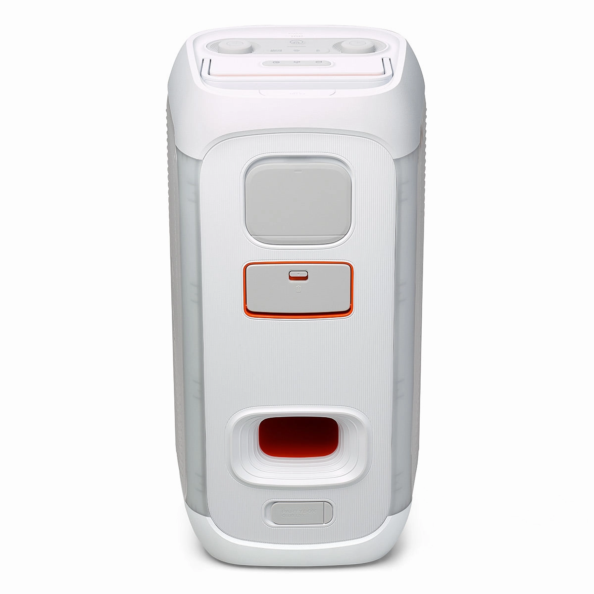 JBL PartyBox Club 120 Portable Party Speaker with gSport Cargo Sleeve (White)