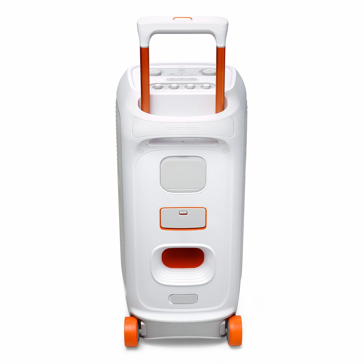JBL PartyBox Stage 320 Portable Party Speaker with Wheels (White)