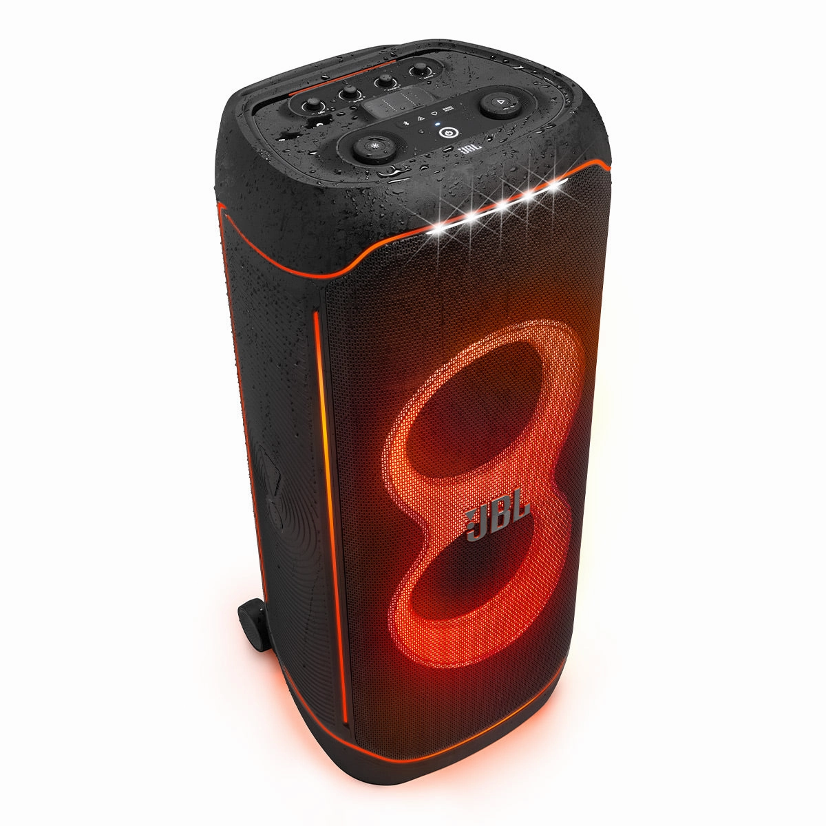JBL PartyBox Ultimate Waterproof Wi-Fi Party Speaker with Dolby Atmos, Instrument Inputs, & Lighting Effects