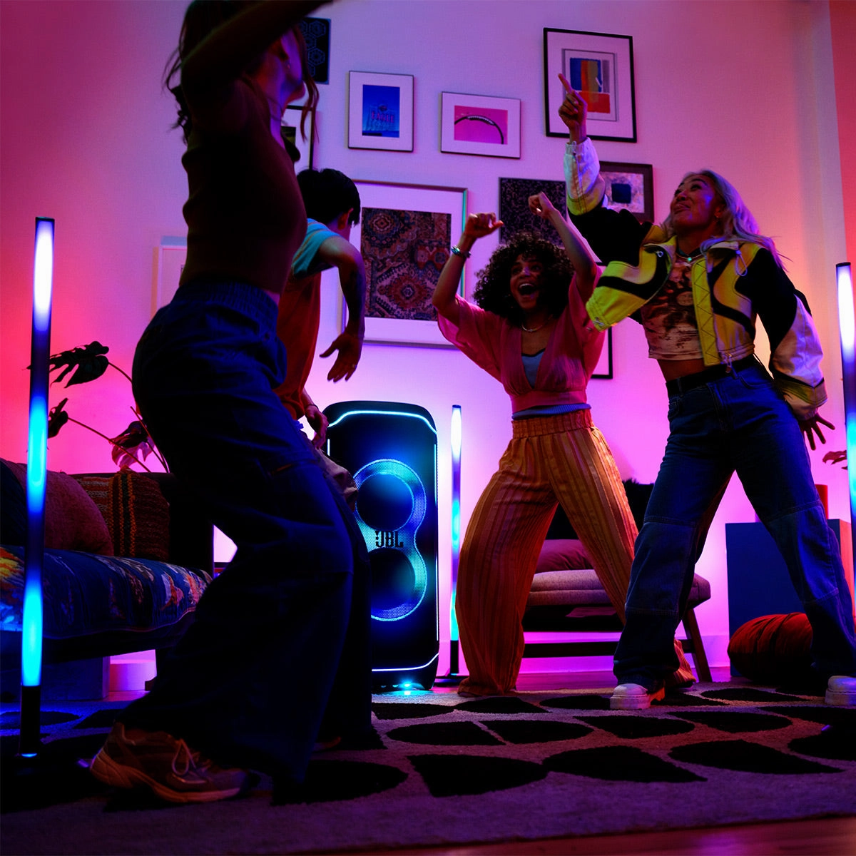 JBL PartyLight LED Light Stick with PartyBox Lightshow Sync